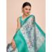 Picture of Sightly Silk Medium Turquoise Saree