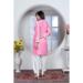 Picture of Ravishing Rayon Light Pink Kurtis & Tunic