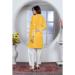 Picture of Well Formed Rayon Orange Kurtis & Tunic