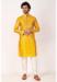 Picture of Enticing Silk Golden Rod Kurtas