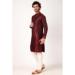 Picture of Lovely Silk Maroon Kurtas