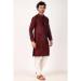 Picture of Lovely Silk Maroon Kurtas