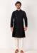 Picture of Fascinating Silk Black Kurtas