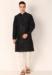 Picture of Exquisite Silk Black Kurtas