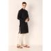 Picture of Exquisite Silk Black Kurtas