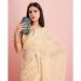 Picture of Admirable Georgette Burly Wood Saree