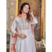 Picture of Wonderful Chiffon White Readymade Salwar Kameez