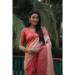 Picture of Beauteous Silk Rosy Brown Saree