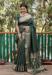 Picture of Taking Silk Dark Olive Green Saree