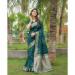 Picture of Gorgeous Silk Green Saree