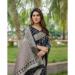 Picture of Exquisite Silk Black Saree