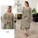 Picture of Fine Georgette Grey Straight Cut Salwar Kameez