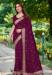 Picture of Ideal Georgette Maroon Saree