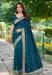 Picture of Classy Georgette Midnight Blue Saree