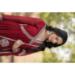 Picture of Pretty Georgette Maroon Kurtis & Tunic