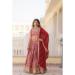 Picture of Pleasing Chiffon Crimson Lehenga Choli