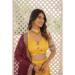 Picture of Statuesque Georgette Yellow Lehenga Choli