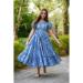 Picture of Splendid Rayon Cornflower Blue Kurtis & Tunic