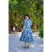 Picture of Fascinating Rayon Steel Blue Kurtis & Tunic