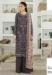 Picture of Georgette Dim Gray Straight Cut Salwar Kameez