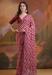 Picture of Resplendent Georgette Maroon Saree