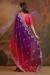 Picture of Fascinating Georgette Rosy Brown Saree