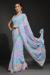 Picture of Sightly Georgette Light Steel Blue Saree