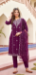 Picture of Alluring Silk Purple Readymade Salwar Kameez