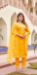 Picture of Stunning Silk Yellow Readymade Salwar Kameez