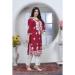 Picture of Sightly Rayon Fire Brick Kurtis & Tunic