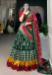 Picture of Radiant Silk Indian Red Lehenga Choli