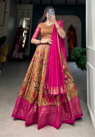 Picture of Splendid Silk Burly Wood Lehenga Choli