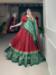 Picture of Beautiful Silk Indian Red Lehenga Choli