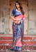 Picture of Sublime Silk Dark Salmon Saree