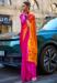Picture of Alluring Crepe & Satin Deep Pink Saree