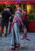Picture of Comely Crepe & Satin Slate Grey Saree