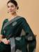 Picture of Superb Cotton Sea Green Saree