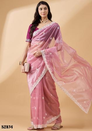 Picture of Ideal Cotton Pink Saree