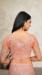 Picture of Fine Net Dark Salmon Lehenga Choli