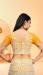 Picture of Superb Net Orange Lehenga Choli