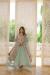 Picture of Elegant Georgette Light Blue Readymade Gown