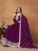 Picture of Appealing Silk Purple Anarkali Salwar Kameez