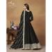 Picture of Grand Silk Black Anarkali Salwar Kameez