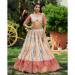 Picture of Sublime Chiffon Rosy Brown Lehenga Choli