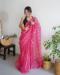 Picture of Marvelous Organza Pale Violet Red Saree