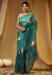 Picture of Beauteous Organza Sea Green Saree