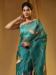 Picture of Beauteous Organza Sea Green Saree