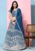 Picture of Stunning Georgette Midnight Blue Lehenga Choli