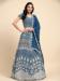 Picture of Stunning Georgette Midnight Blue Lehenga Choli