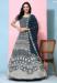 Picture of Sightly Georgette Midnight Blue Lehenga Choli